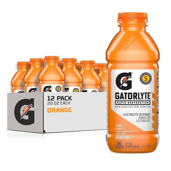 12- PACK OF DRINK ORANGE GATORLYTE
