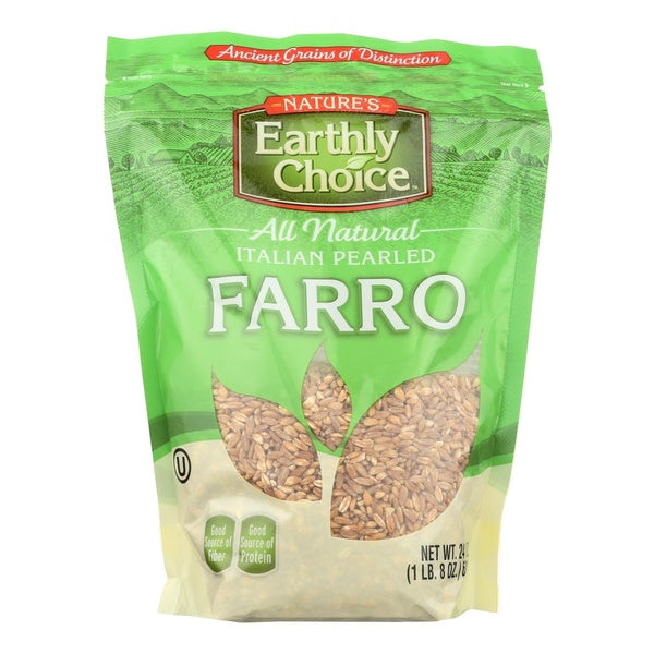 6-PACK OF Grain Specialty Farro Natures Earthly 24 oz