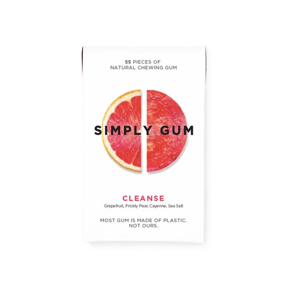 12-PACK OF Gum Chewing Cleanse 55 CT, Simply Gum