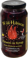 4-PACK OF Flower Hibicus In Syrup 4 X 2.5 Lbs 50 Flowers Per Jar