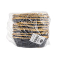 EA-PACK OF BASKET BREAD VINYL OVL BLK/GLD