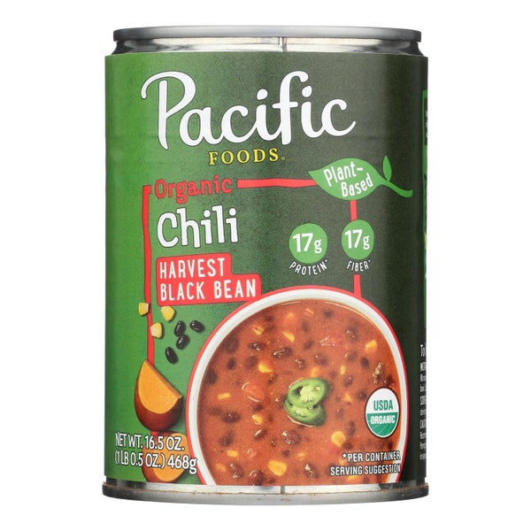 12-PACK OF CHILI CAN HARVEST BLACK BEAN