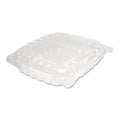 250-PACK OF Container Food Dart C89PST1 ClearSeal Plastic Containers with Hinged Lid - 8.31 x 8.31 x 2 Inches - 250 Count for Secure Food Storage