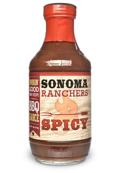 12-PACK OF Sauce BBQ Sonoma Rancher's Spicy, Food Imagineering