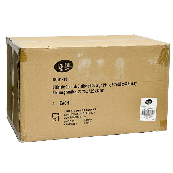 4 CT-PACK OF STATION CONDIMENT GARN B 24 L