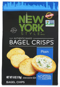 6-PACK OF SNACK CHIP BAGEL, PLAIN