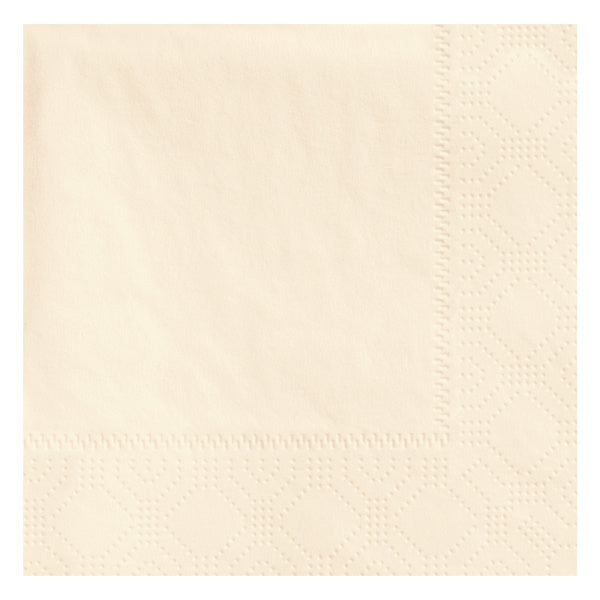 4-PACK OF NAPKIN BEV 9.25X9.25 2PLY ECRU