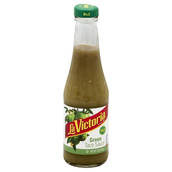 12-PACK OF SAUCE TACO GREEN 12 OUNCE - CASE OF 12
