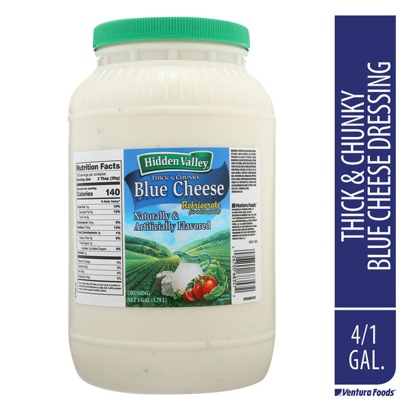 4-PACK OF DRESSING BLUE CHEESE THCK/CHNK