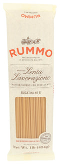 20-PACK OF PASTA BUCATINI CRAFTED SLOWLY FOR EXCELLENCE