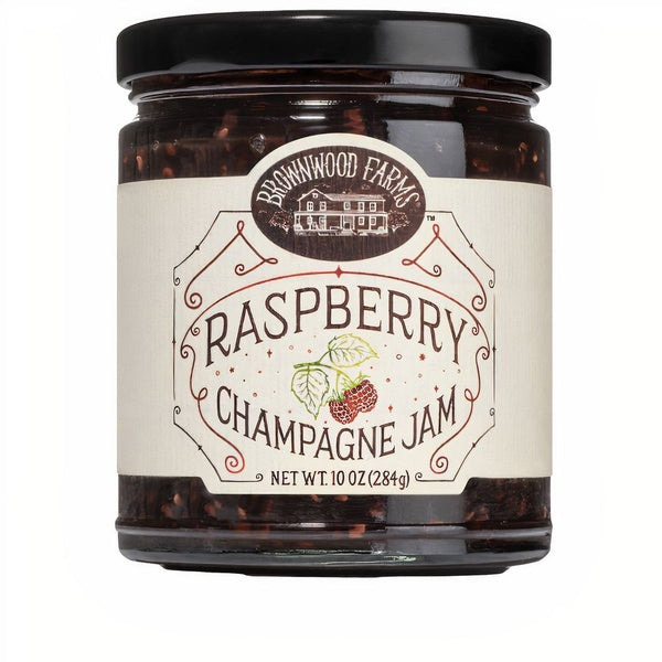 12-PACK OF Jam, Raspberry Champagne Jam, Milo's Whole World Gourmet