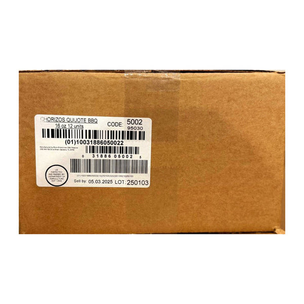 1 LB-PACK OF SAUSAGE CHORIZO BBQ SPANISH