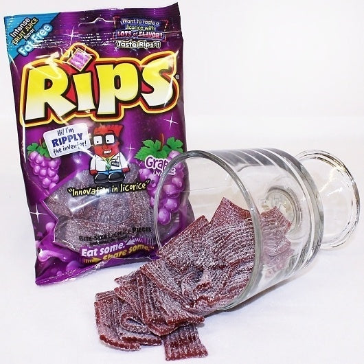 12-PACK OF Bite Size Grape Pieces Peg Bag Other, 12 - 4 Oz
