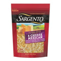 12-PACK OF Off The Block Fine Cut Mexican Cheese Blend Shredded Sargento, 12 - 8 Oz