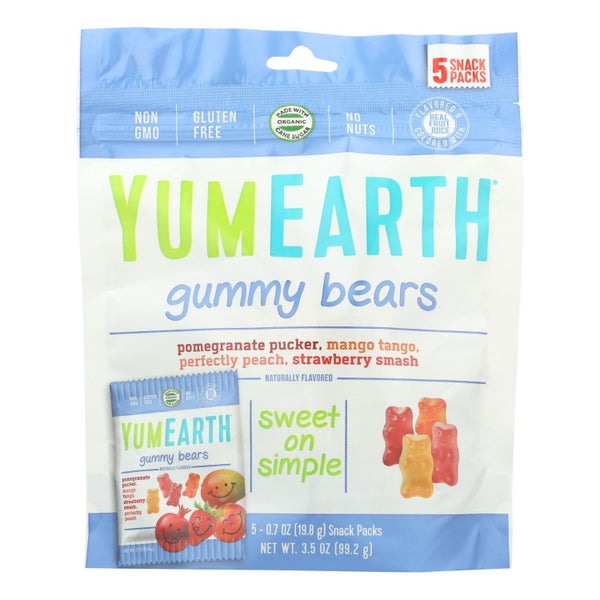 60-PACK OF CANDY GUMMY ORGANIC BEAR