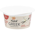 12-PACK OF YOGURT VANILLA GREEK