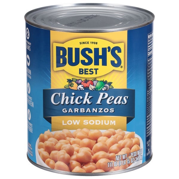 6-PACK OF BEAN GARBANZO LOW SODIUM