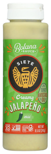 8-PACK OF Sauce Jalapeno Siete 8.5 oz