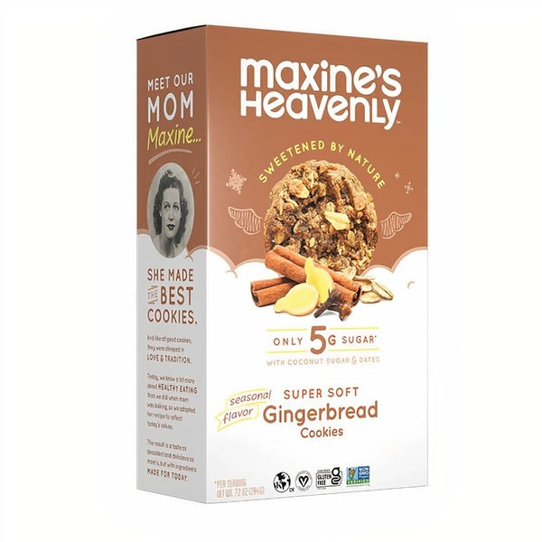 8-PACK OF Cookie Gingerbread Soft Baked, Maxine's Heavenly