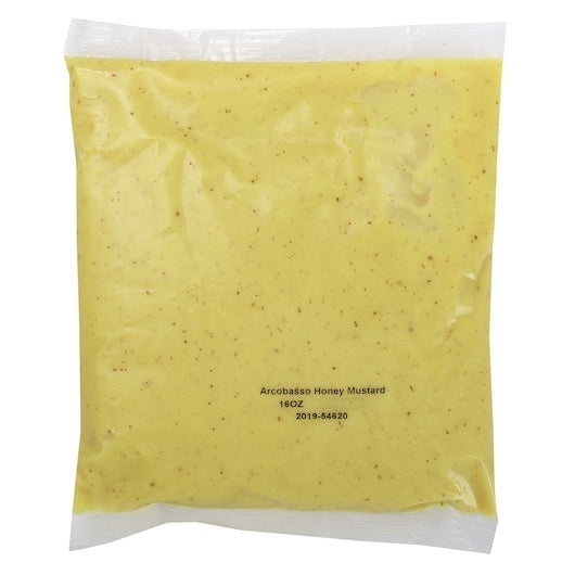 12-PACK OF Classic Sauce Honey Mustard Bulk Arcobasso, 12 - 1 Lb