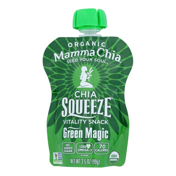16-PACK OF Fruit Blend Green Magic Mamma Chia 3.5 oz