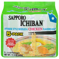 6-PACK OF NOODLE SAPPORO JAPANED STYLE CHICKEN FLAVOR CASE OF 6