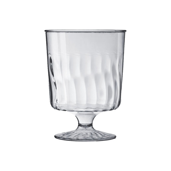 24-PACK OF Cup Wine 8 oz Pedestal Glasses