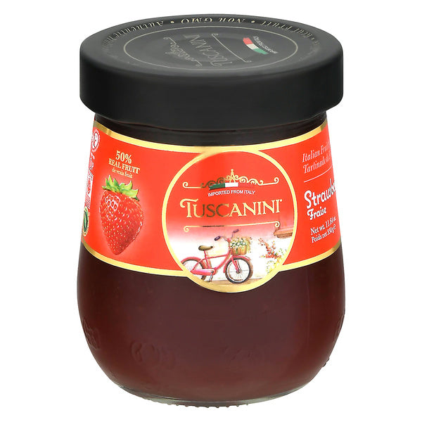 12-PACK OF PRESERVE STRAWBERRY 50% REAL FRUIT 12 OUNCE - CASE OF 12
