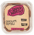 12-PACK OF PRETZEL KNOT CHOCOLATE 6 OUNCE - CASE OF 12