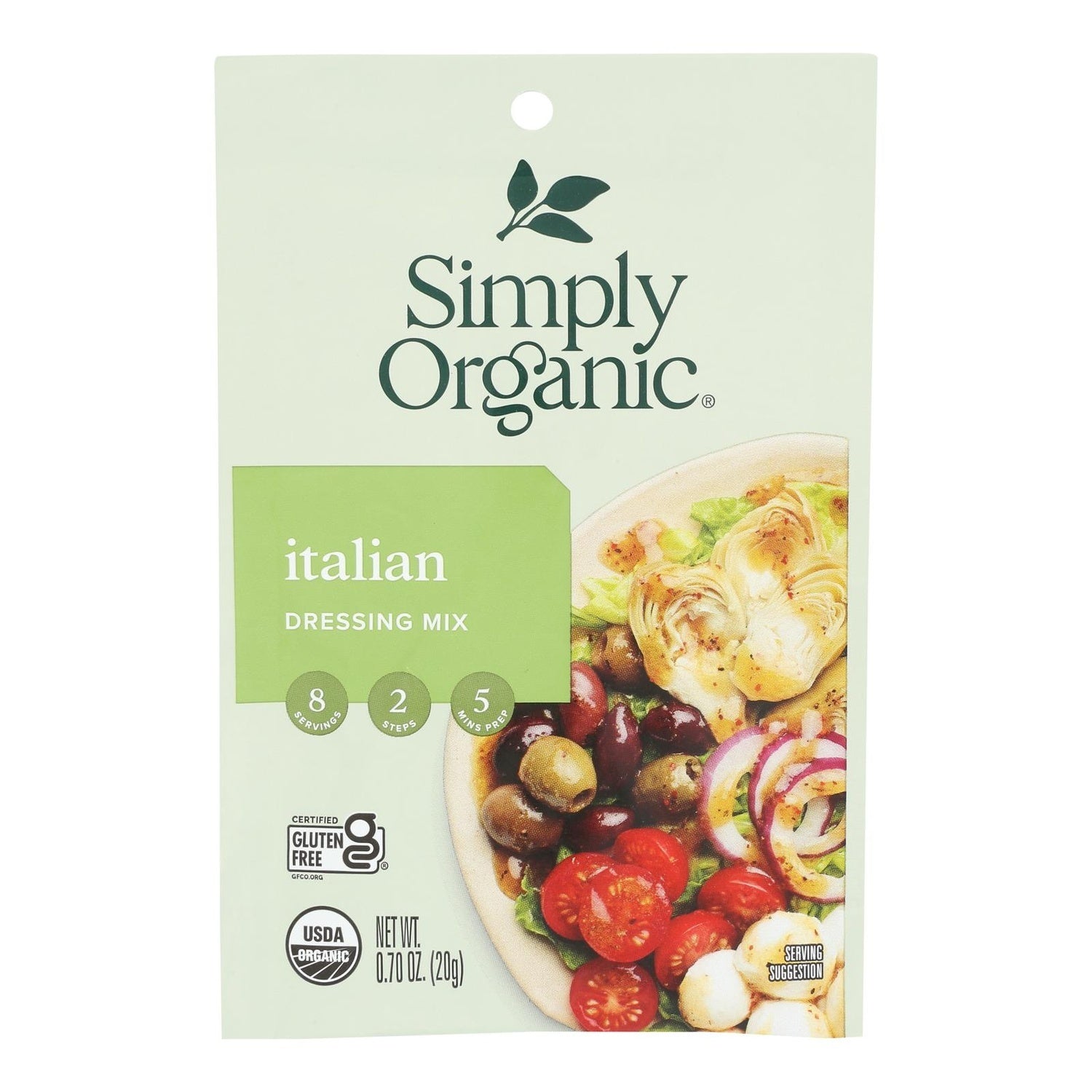 12-PACK OF DRESSING ITALIAN GLUTEN FREE