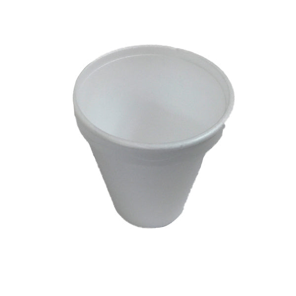 25-PACK OF CUP FOAM 6OZ WHT