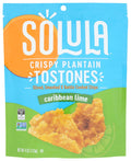 12-PACK OF SNACK CHIP TOSTONES CARIBBEAN LIME 4 OUNCE - CASE OF 12