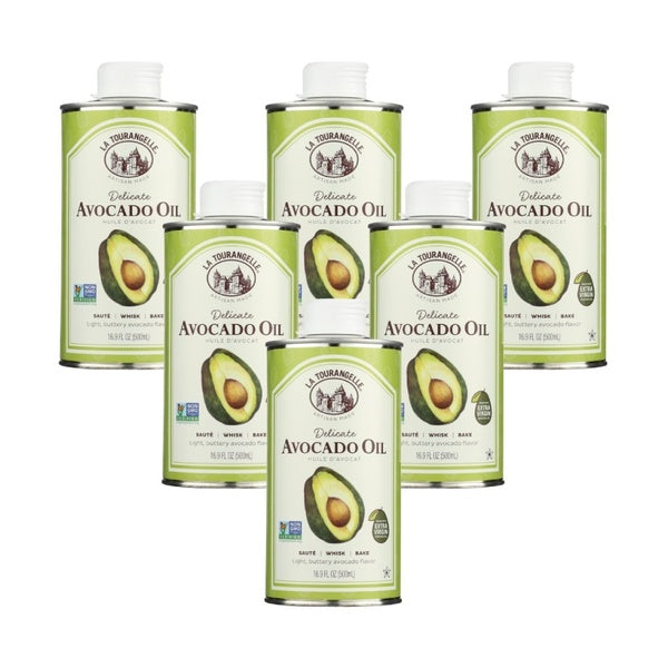 6-PACK OF Oil Avocado La Tourangle 16.9 fz