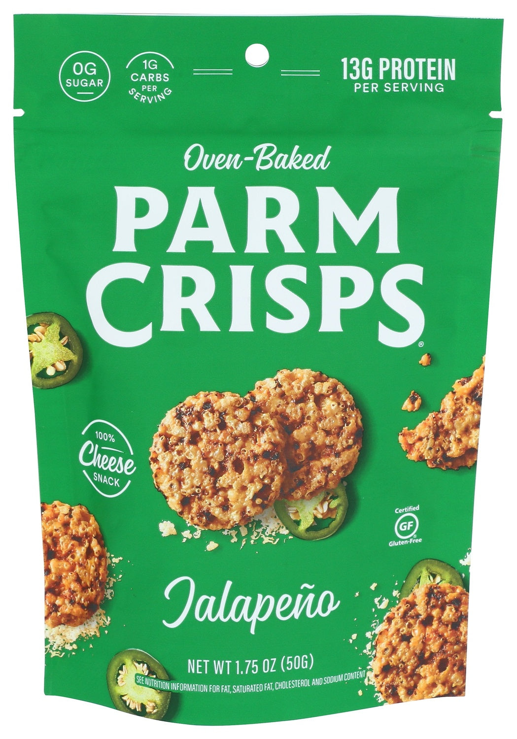 12-PACK OF SNACK CHEESE JALAPEÑO CRISPS