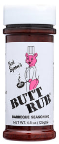 6-PACK OF SEASONING BARBECUE BUTT RUB