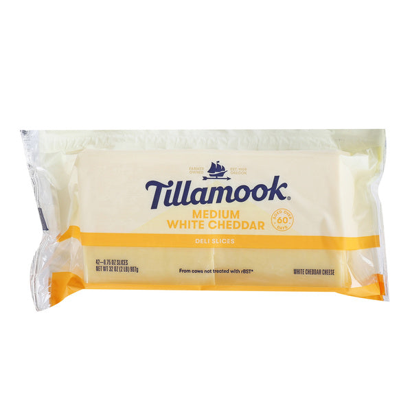 6-PACK OF CHEESE CHDR MED WHT SLICE .75