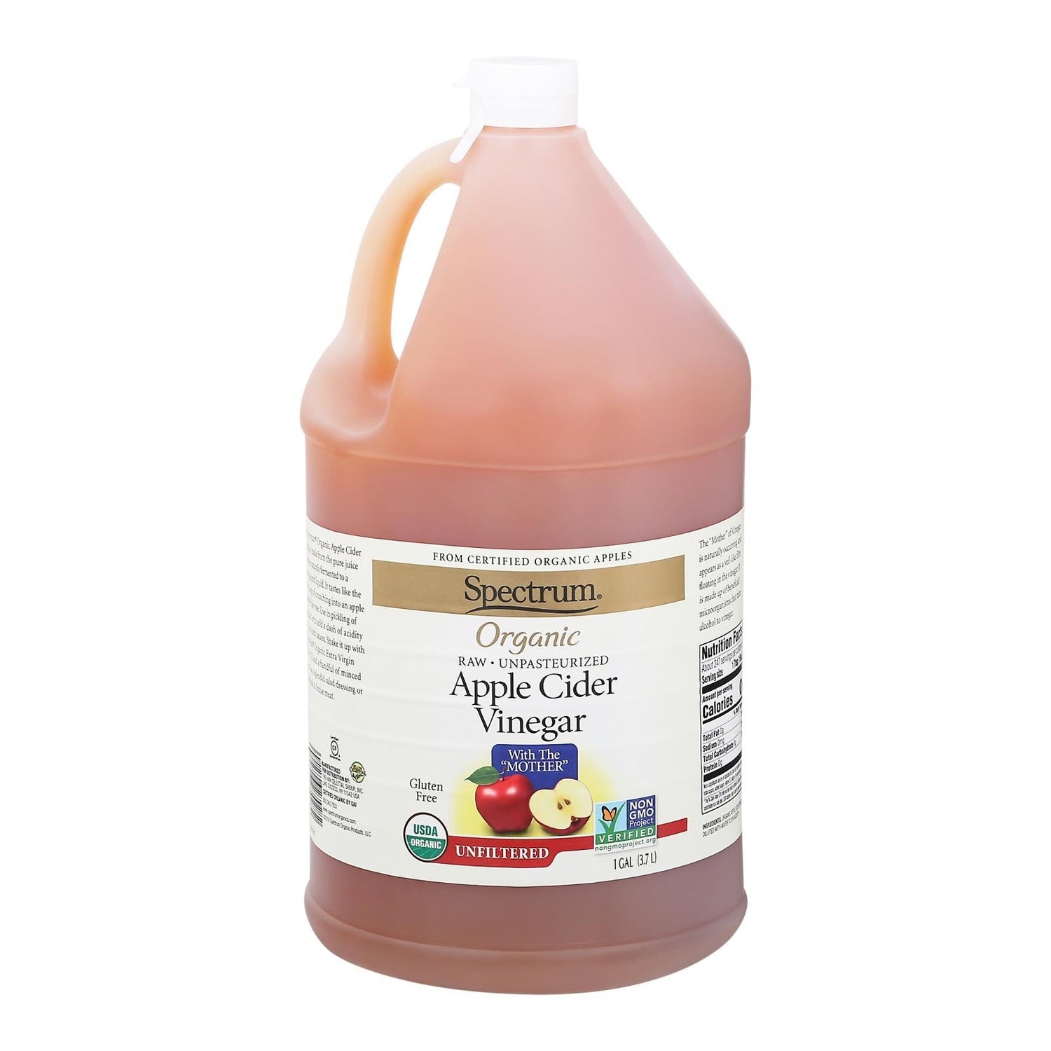 4-PACK OF VINEGAR APPLE UNFILTERED