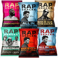 60-PACK OF Snack Potato Chip Variety Box 7 (6 Flavors) Rap Snacks, AI Distribution