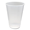 2500-PACK OF Cup Plastic Fabri-Kal 10 oz Clear Ribbed Cold Drink Cups - Durable Plastic Cups for Parties and Events (100 Cups per Sleeve, 25 Sleeves per Carton)
