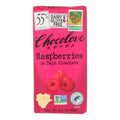 12-PACK OF CHOCOLATE BAR RASPBERRIES DARK