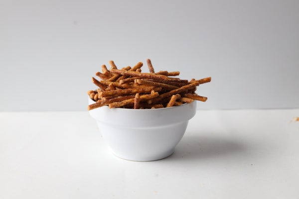 12-PACK OF Pretzel Sticks - Pop Daddy Seasoned Pretzels - Smoked Gouda