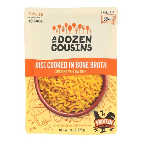 6-PACK OF RICE YELLOW SPANISH