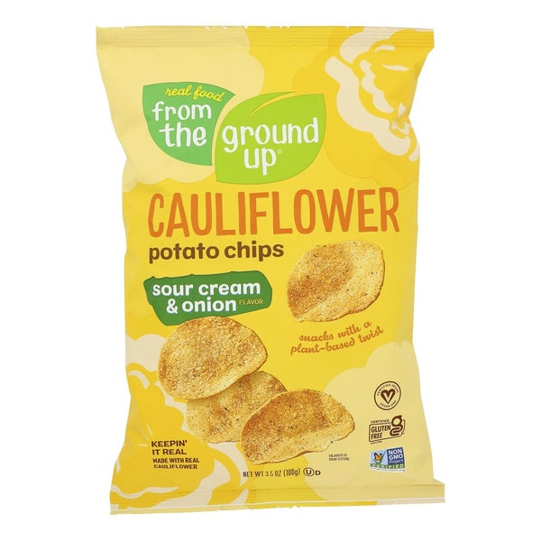 12-PACK OF CHIP POTATO CAULIFLOWER SOUR CREAM & ONION
