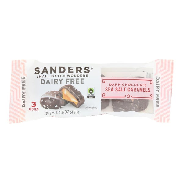 8-PACK OF CANDY CARAMEL DARK CHOCOALTE SEA SALT