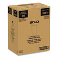 1000-PACK OF CUP HOT WHITE, BLUE RECYCLED