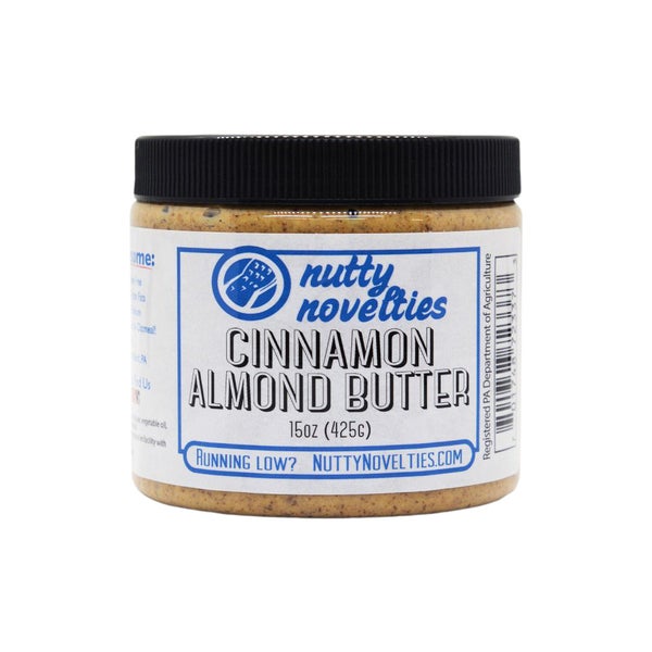 12-PACK OF Almond Butter Cinnamon, Nutty Novelties