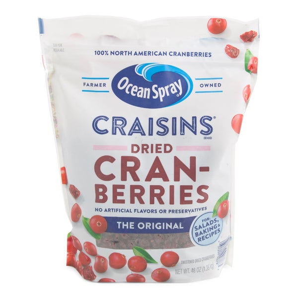 2-PACK OF CRANBERRY DRIED CRAISINS