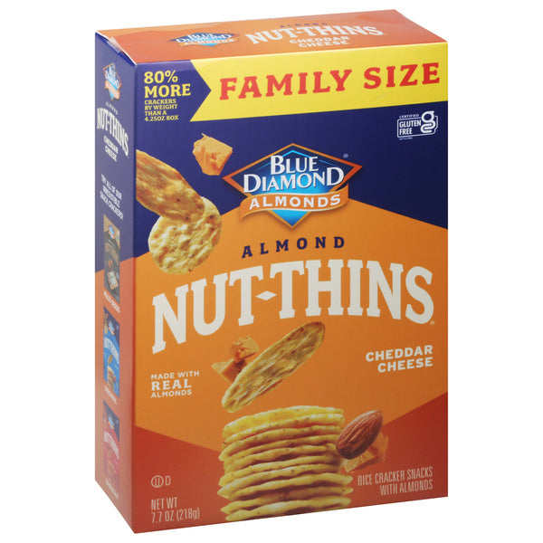 6-PACK OF CRACKER RICE ALMOND CHEDDAR CHEESE