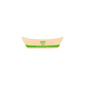 1000-PACK OF Tray Food Karat Earth 0.5 lb Bamboo Natural Food Tray , Generic Print - 1,000 pcs