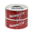 250 CT-PACK OF LABEL ROLL 1X3 SECURE IT RED